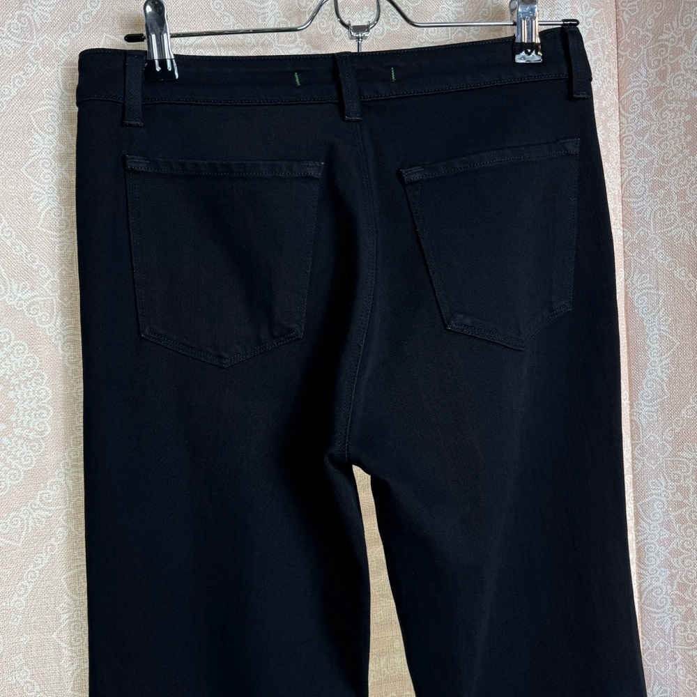 J Brand The Doll Black Flare Wide Leg High Waisted | Size 27 - Picture 2 of 8